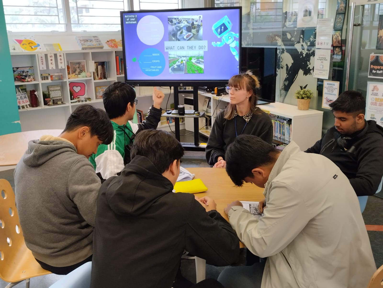 Tech vocabulary — 'What can robots do?' lesson